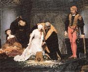Paul Delaroche The execution of Lady Jane Grey china oil painting artist